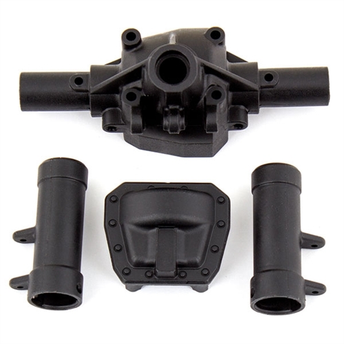 ASSOCIATED CR12 REAR AXLE HOUSING & HUBS
